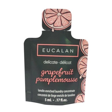Eucalan Ullvaskemiddel med Lanolin Grapefrukt 5ml Eucalan Ullvaskemiddel med Lanolin Grapefrukt 5ml
