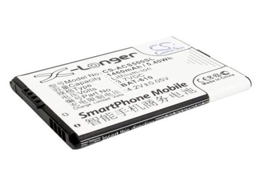 Acer S500 batteri (1460 mAh 3.7 V)