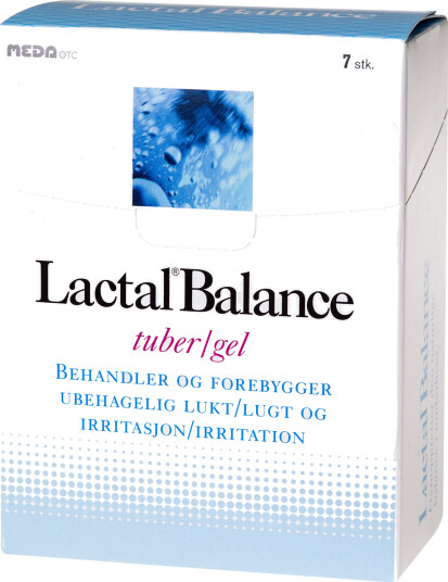 Lactal Balance Vaginal Gel, 7 stk. 5 ml tuber