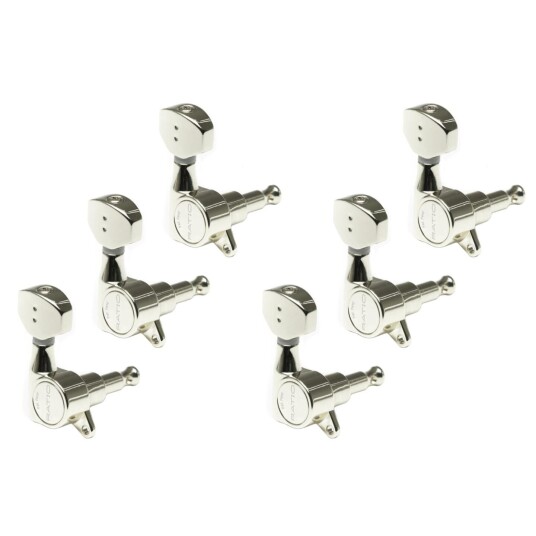Graph Tech Prn-4721-C0 Ratio Electric Guitar Machine Heads Left - Chrome