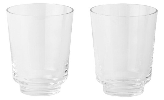 Muuto Raise glass 30 cl 2-pakning Clear Muuto Raise glass 30 cl 2-pakning Clear