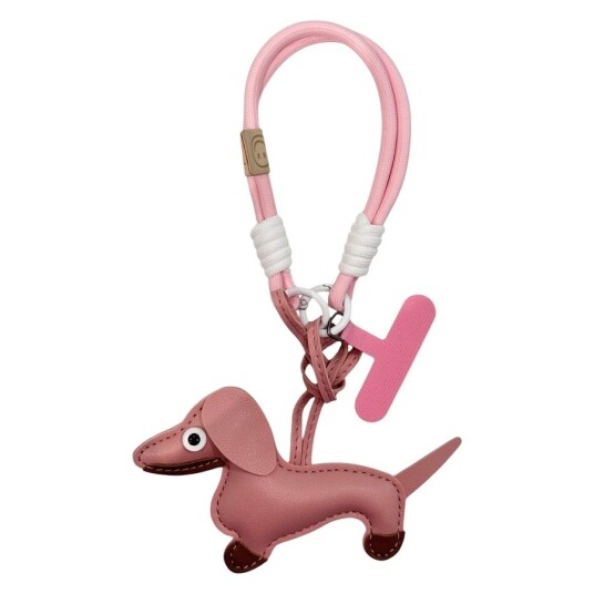 DARK Dachs Bag Charm Pale Rose DARK Dachs Bag Charm Pale Rose