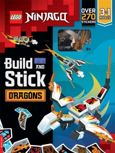 Lego¿ Ninjago¿ Build And Stick: Dragons Av Lego®, Buster Books