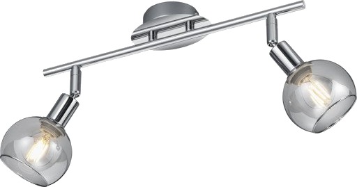 Trio Lighting Brest vegg  & taklampe 2 spotter