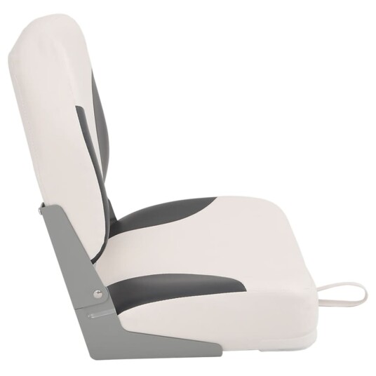  Sammenleggbare båtseter 2 stk med høy ryggstøtte 41x36x48 cm