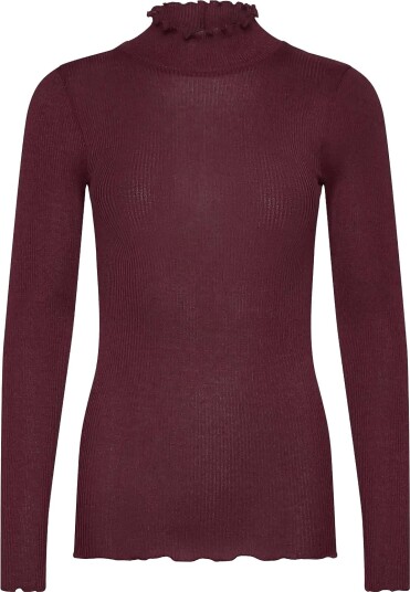 Rosemunde Rwboston Lurex Ls T Neck T Shirt WINDSOR WINE XS