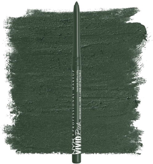 NYX Professional Makeup Vivid Rich Mechanical Liner Emerald Empire 08 Eyes Eyeliner Skjønnhet Makeup