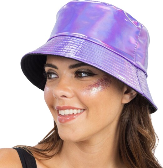 Chaks Solhatt Skimrende Lilla One size 13440-08