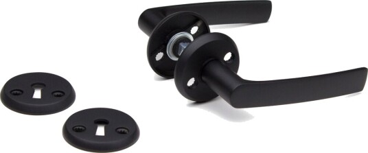 Habo Torino Dørvrider Aluminium Innvendig Sort 38-42mm Habo Torino Dørvrider Aluminium Innvendig Sort 38-42mm
