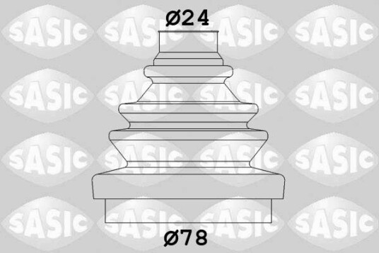Sasic Mansjett drivaksel SASIC 2933013