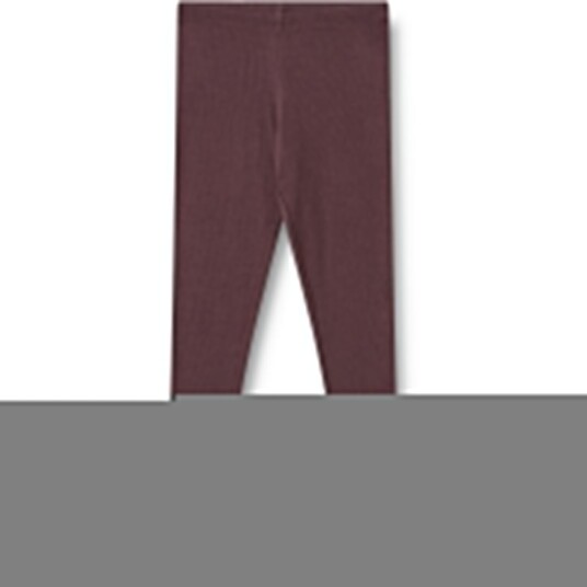 Wheat Fudge Rib Leggings Maddy 3 år/98