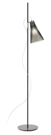 Kartell K-Lux Gulvlampe Black/Smoke Kartell K-Lux Gulvlampe Black/Smoke