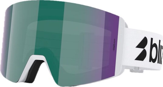 Bliz skibriller G003s matt hvit/brun W grønn Multi én størrelse