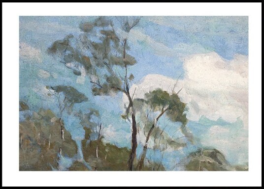 Céu De Teresópolis By Eliseu Visconti Plakat Plakat / 100x150cm