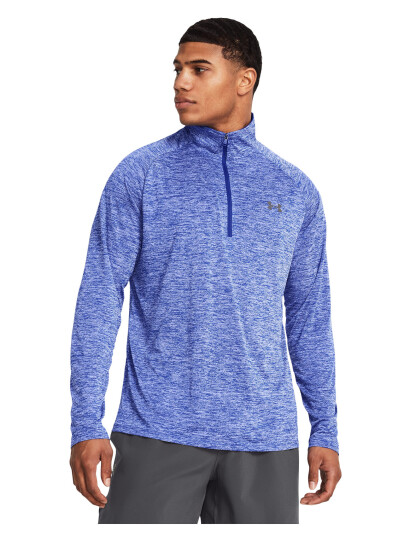 Under Armour Ua Tech 2.0 1/2 Zip - Blue - XXXXL