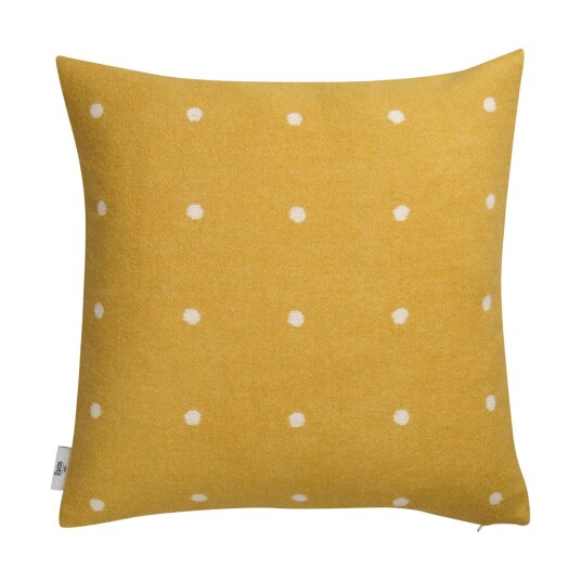 Røros Tweed Pastillpute 50x50 cm Sun yellow