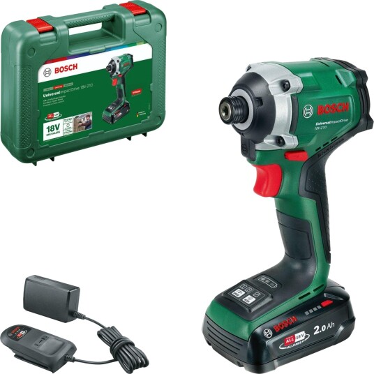 Bosch UniversalImpact 18V-210 Slagskrutrekker 1/4" Bosch UniversalImpact 18V-210 Slagskrutrekker 1/4"