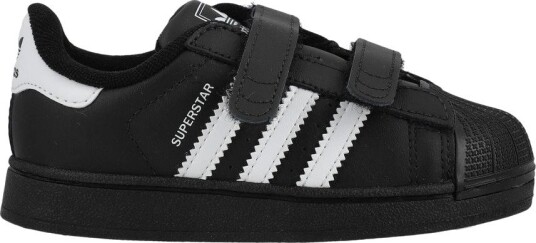 Adidas Originals Sneaker Superstar II Comfort Closure Svart/Fottøy Hvit Små barn størrelse 23½