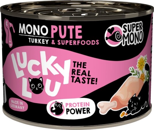 Økonomipakke Lucky Lou SuperMono² 24 x 200 g - Kalkun