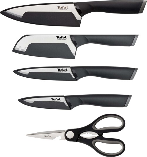 Tefal Comfort knivsett 5 deler sølv