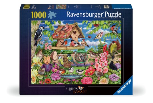 Ravensburger Puslespill 1000 Fuglebrett Ravensburger Puslespill 1000 Fuglebrett