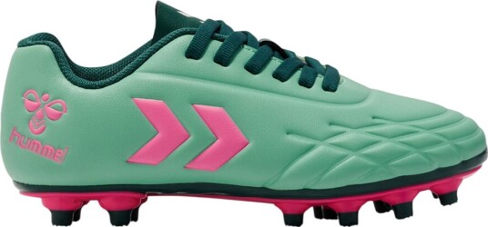Hummel Fotballsko Topp Star F. G. LC Jr June Bug/Rosa Flam Hummel 33 Fotballsko Grønn