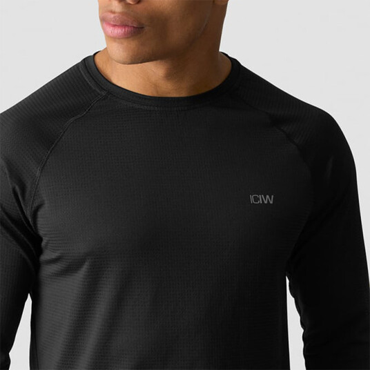 Icaniwill Mesh Treningsgenser Svart m