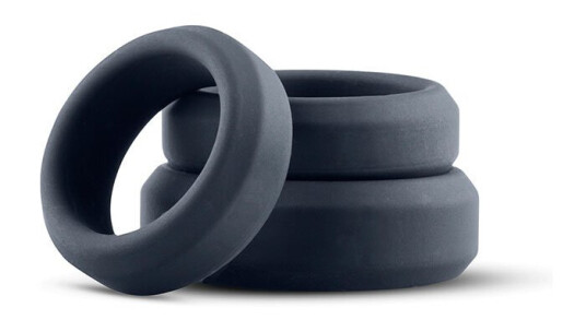Boners: Wide Cockring Set, 3-piece Boners: Wide Cockring Set, 3-piece