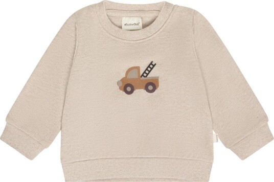 Minymo Sweatshirt Ls BEIGE MELANGE 68 Minymo Sweatshirt Ls BEIGE MELANGE 68