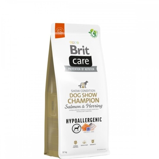 Brit Care Hundemat Show Champion Hypoallergenisk med Laks og Sild 12 kg