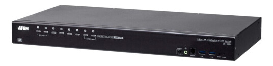 Aten Cs19208 - Kvm / Lyd / Usb-Svitsj - 8 X Kvm/Lyd/Usb - 1 Lokalbruker - Stasjonær, Rackmonterbar