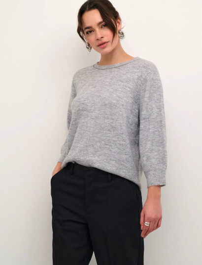 Kaffe Kameridith Pullover - Grey - XL