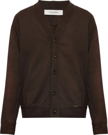 Golden Goose Herre Strikkevarer Brun L,