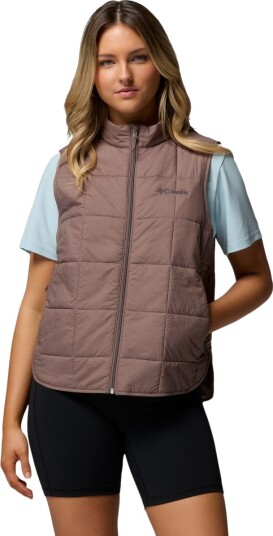Columbia Sienna Hill Vattert Vest Dame Brun S
