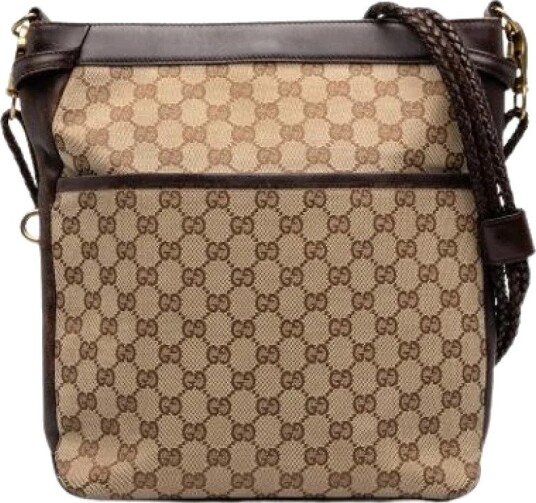 Gucci Vintage Dame Pre owned Beige ONE SIZE, Gucci Vintage Dame Pre owned Beige ONE SIZE,