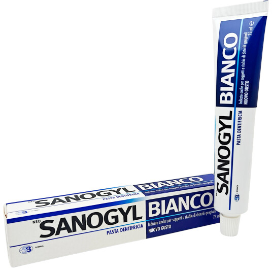 Whitening Tandpasta SANOGYL Fluor Bianco 75ml Whitening Tandpasta SANOGYL Fluor Bianco 75ml