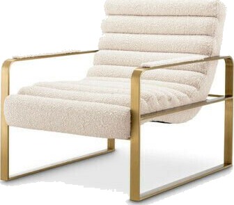 Olsen lenestol bouclé cream Olsen lenestol bouclé cream