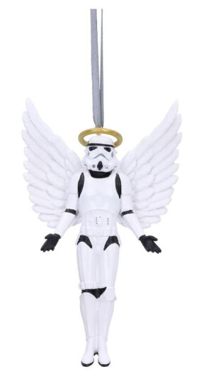 Nemesis Now Stormtrooper Hengende Ornament med Gullhalo - Julepynt