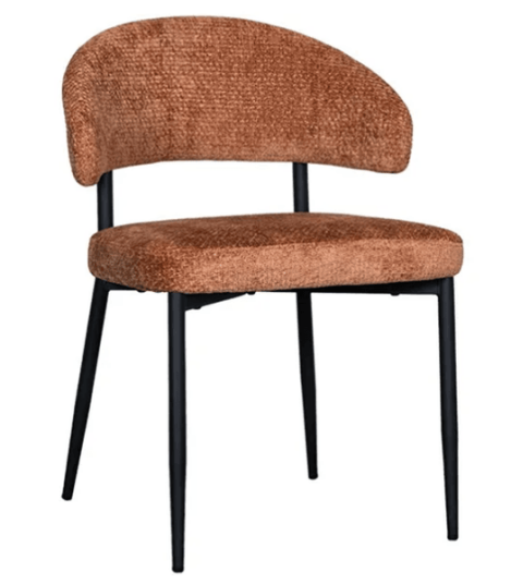 Trend Collection Bliss Spisestol – Cognac Elite Velour
