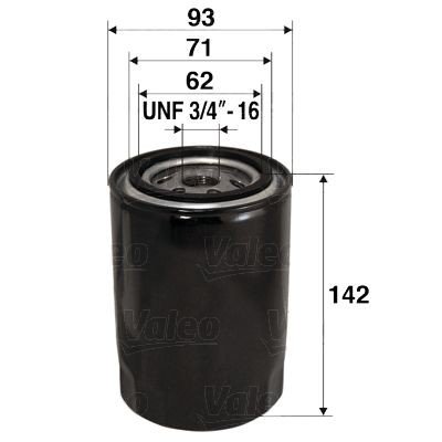 Oljefilter VALEO 586024 Oljefilter VALEO 586024