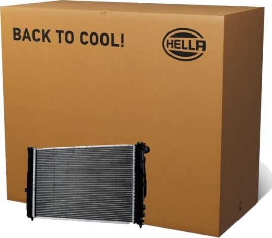 HELLA 8MK 366 302 761 Radiator motorkjøling HELLA 8MK 366 302 761 Radiator motorkjøling