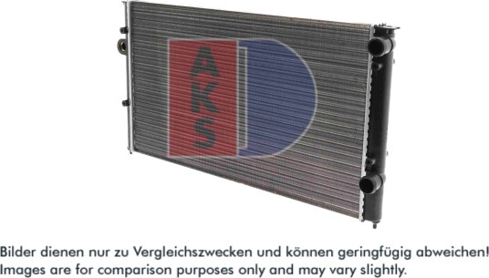 AKS DASIS 041350N Radiator motorkjøling