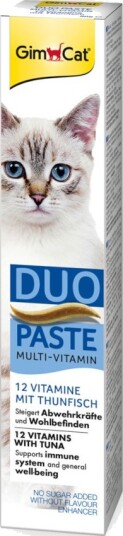 Gimcat Duo Paste Multi Vitamin & Tunfisk 50 G Gimcat Duo Paste Multi Vitamin & Tunfisk 50 G