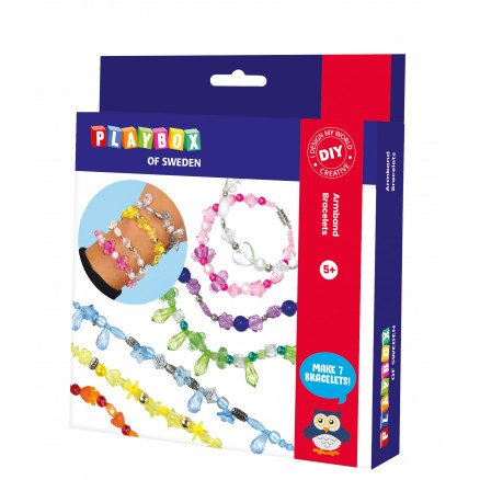 Playbox Lag selv sett Strålende Armbånd Playbox Lag selv sett Strålende Armbånd