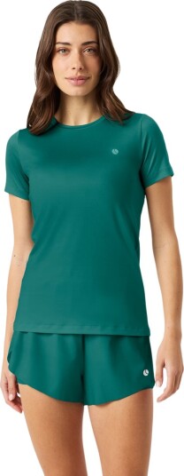 Björn Borg Ace Slim Tennis T skjorte Dame Grønn XL