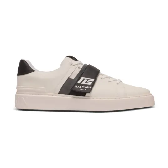 Balmain Herre Sko Hvit 44 EU,