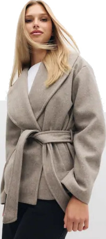 Vero Moda Beige Vmanne Bergen Jacket Lcs