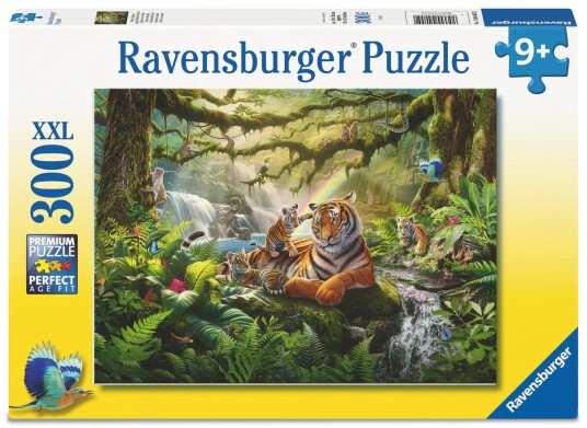 Puslespill 300 Jungelens Dyreliv Ravensburger Puslespill 300 Jungelens Dyreliv Ravensburger