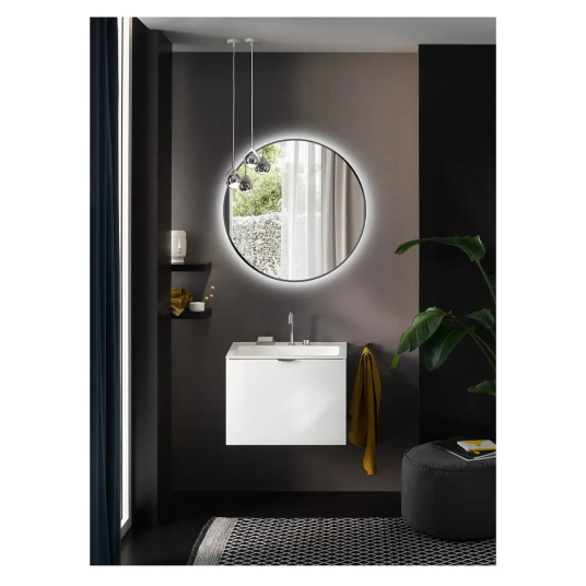 Bathlife Spira Speil 800x800 mm Med LED Belysning Bathlife Spira Speil 800x800 mm Med LED Belysning