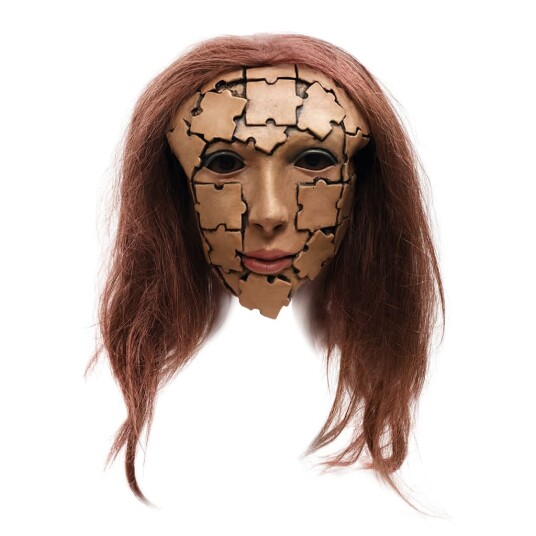 Zoelibat Pusslespill dame maske